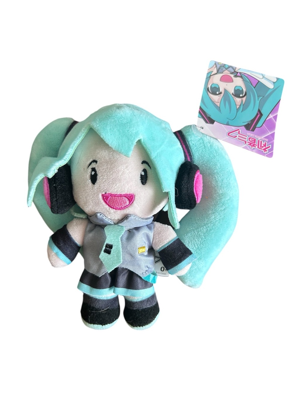 Hatsune Miku Plush Figure | Licensed Collectible | Vocaloid | Virtual Pop Star
